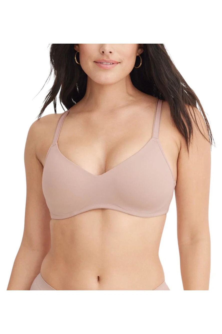 Jockey Women's Smooth & Sleek Wirefree Unlined Bra Pink - Regular